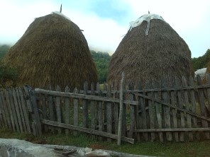 Traditional haystacks Lepusche